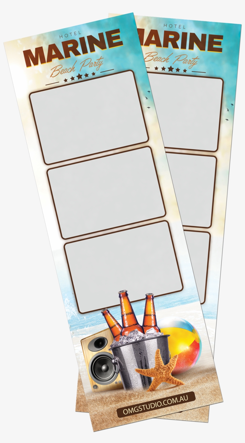 Beach Party Photobooth Print - Paper, transparent png #4230814