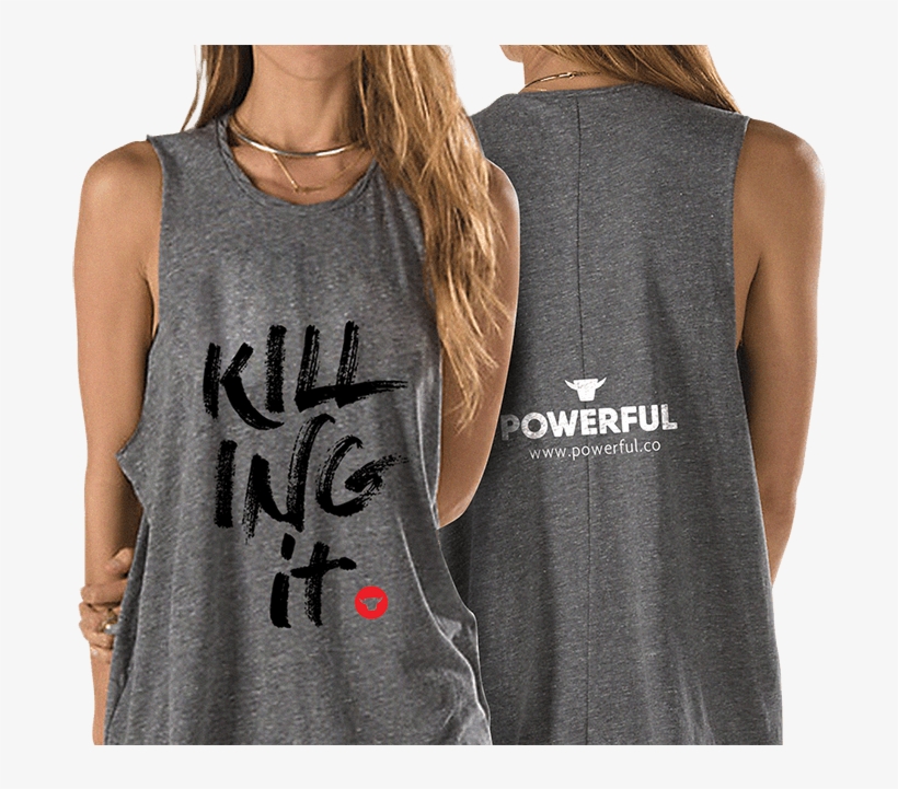 Killing It Dark Gray Shirt - Shirt, transparent png #4231065