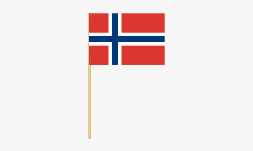 Norway Cotton Stick Flag - King Duvet, transparent png #4231381