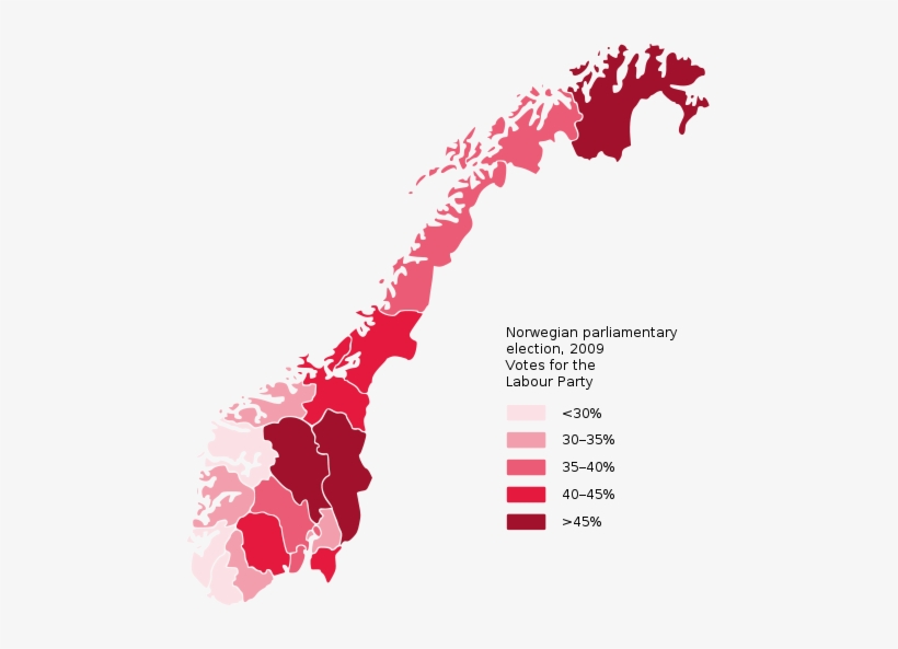 Drawing Of Norway Flag On Country Map K6029123 - Norway 2013 Election Map, transparent png #4231998