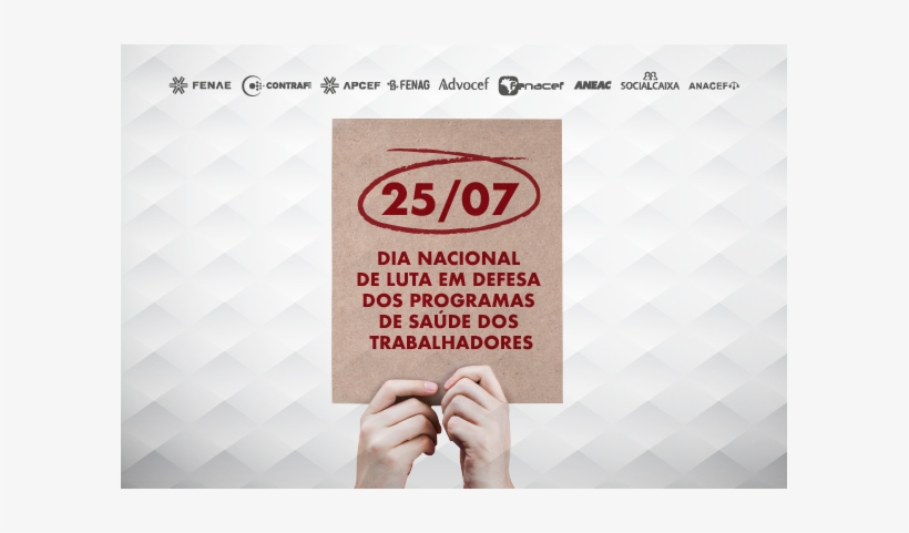 Quarta-feira É Dia De Luta Em Defesa Do Saúde Caixa - Semana Nacional De Ciencias E Tecnologia 2013, transparent png #4232077