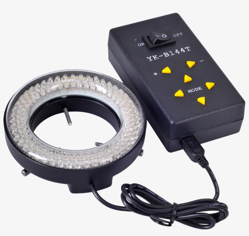 Omano 144 Led Ring Light - Led Lamp For Microscope, transparent png #4232439