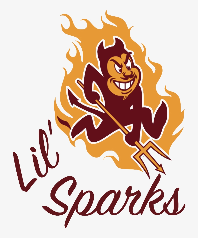10u Little Sparks - Arizona State Sun Devils, transparent png #4232458