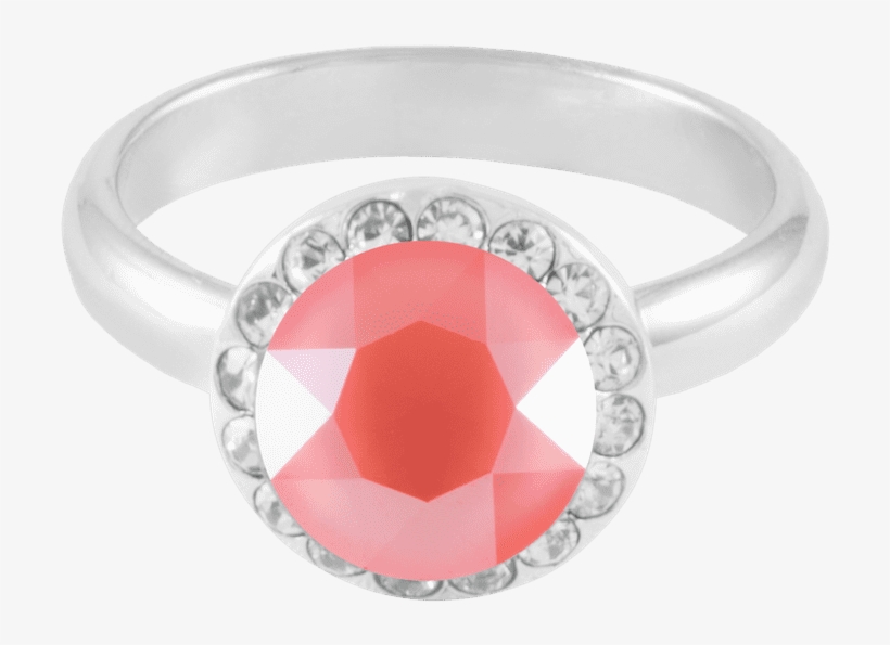 Ring Halo Light Coral - Human Body, transparent png #4232635