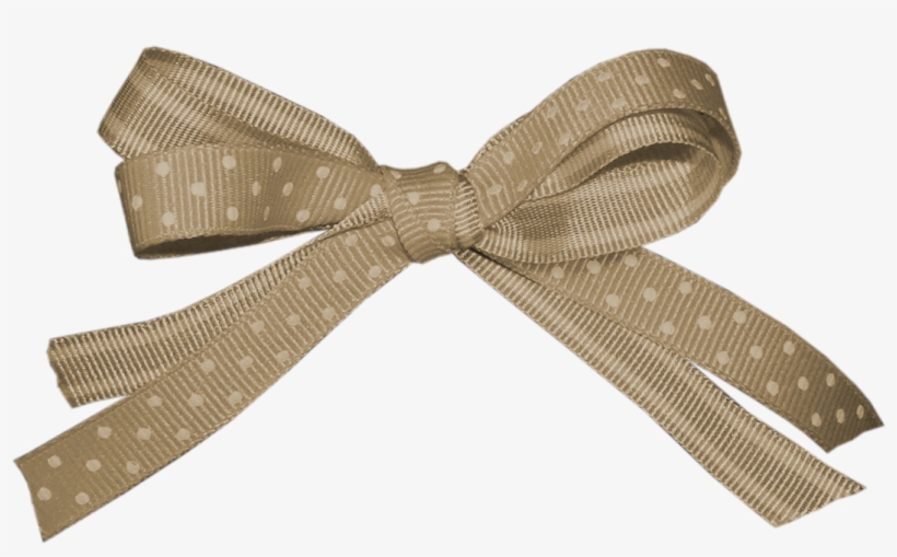 Nrr Kit4 Bow Brown - Scrapbook Elements Images Png, transparent png #4232863
