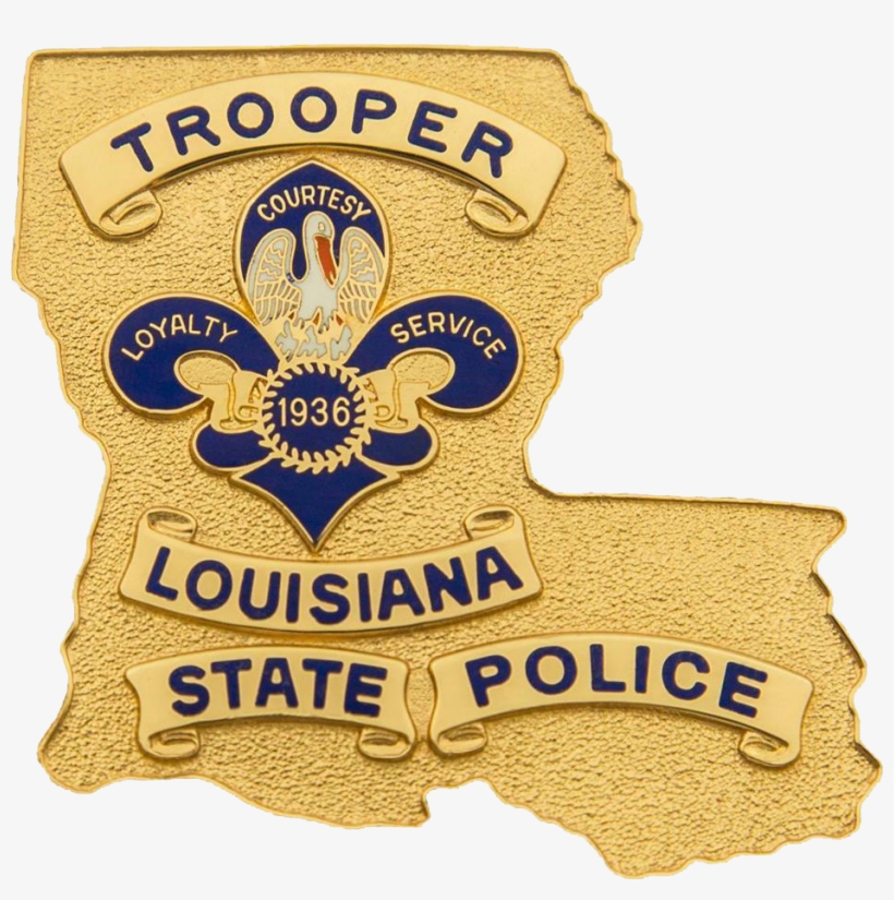 Badge Of The Louisiana State Police - Louisiana State Police Logo, transparent png #4232958
