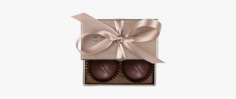 Box And Ribbon Colors - Caramel, transparent png #4233014