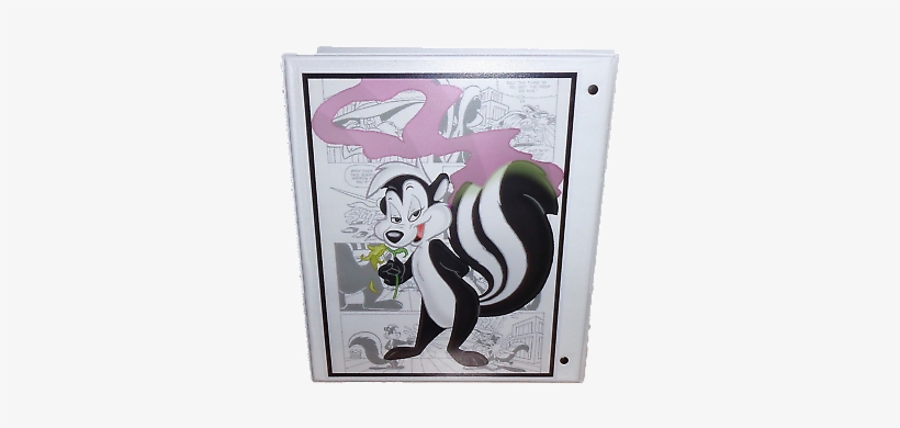 1 Of 4 Pepe' Le Pew Notebook Binder - Pepe Le Pew Smell, transparent png #4233237