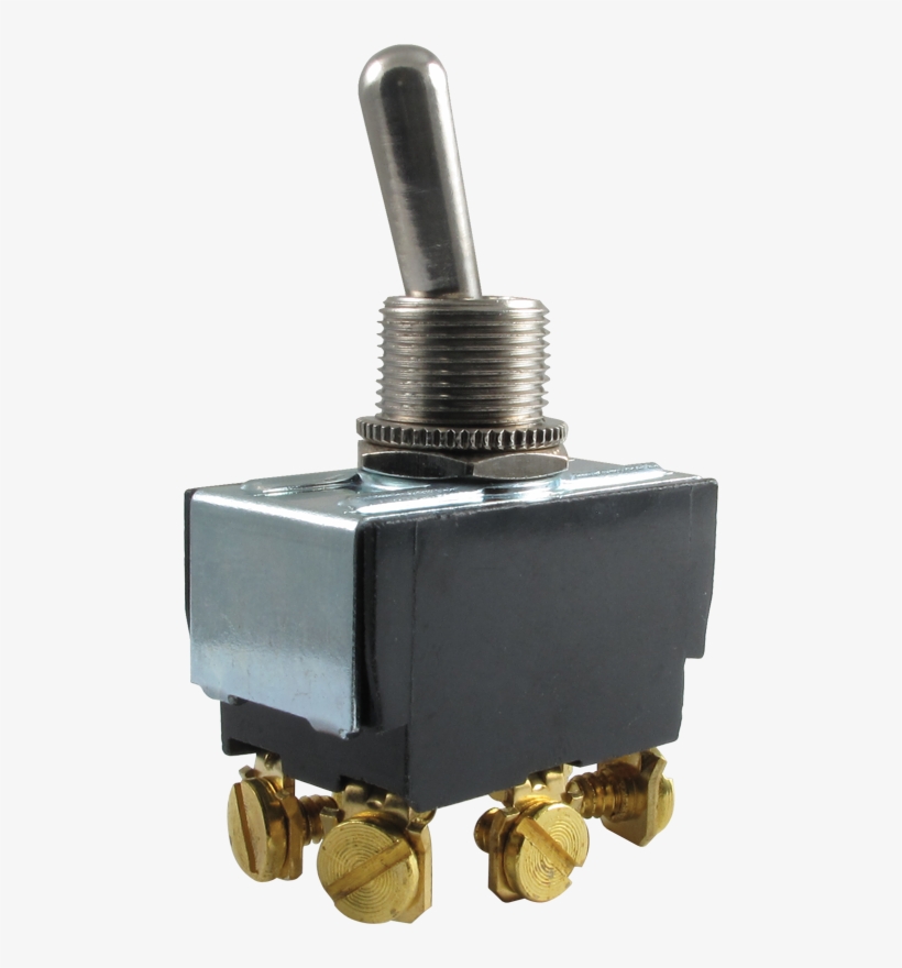 Carling, Dpdt, 2 Position, On-on, Terminals Image - Switch, transparent png #4233725