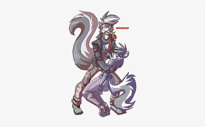 Pepe Le Pew & Penelope - Illustration, transparent png #4233785