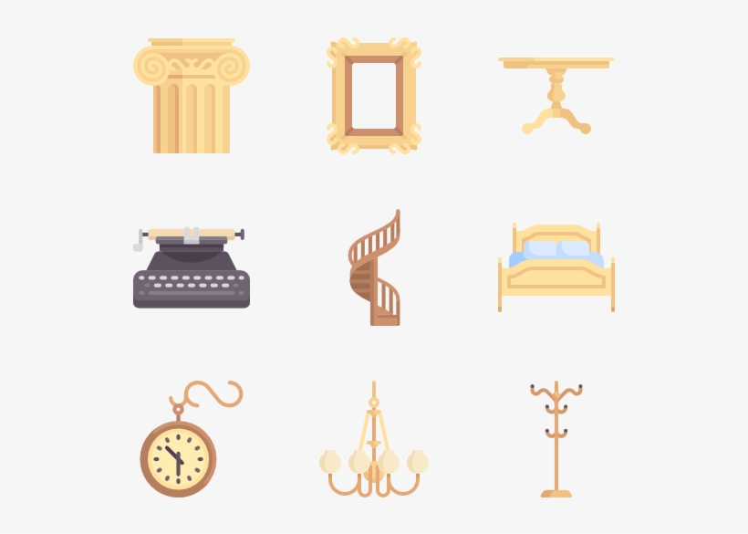 Vintage Decoration - Decorative Arts, transparent png #4234576