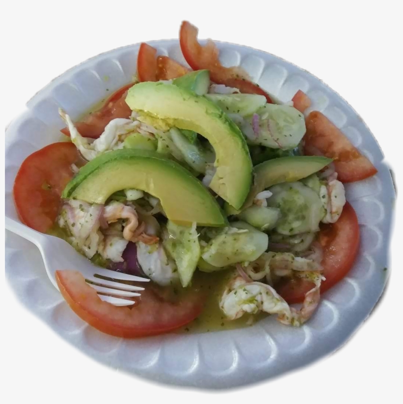 Tostada Cebiche Camaron Mexicanfood Beer So Good - Picsart Photo Studio, transparent png #4234644