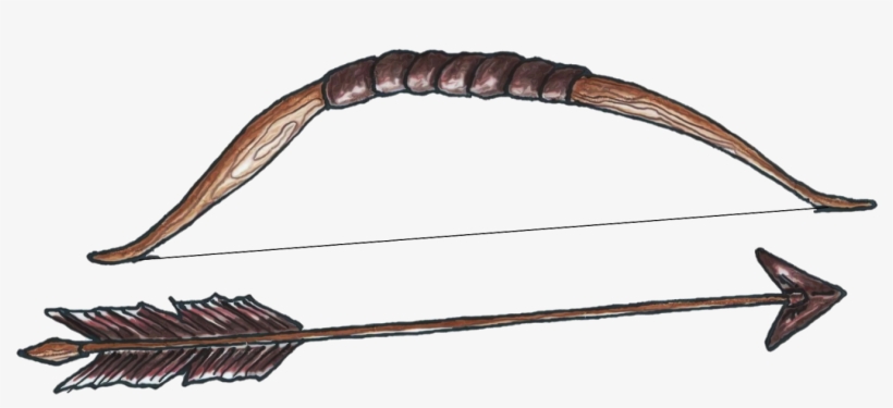 Bow And Arrow Transparent Background, transparent png #4234745