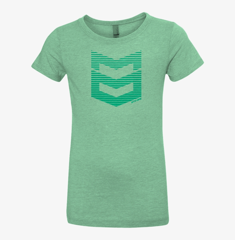 Youth Girl Icon Tee - Active Shirt, transparent png #4235018