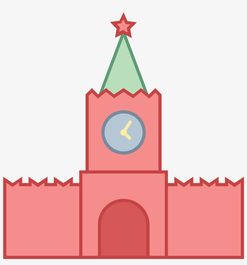 Kremlin De Moscovo Icon - Moscow, transparent png #4235122