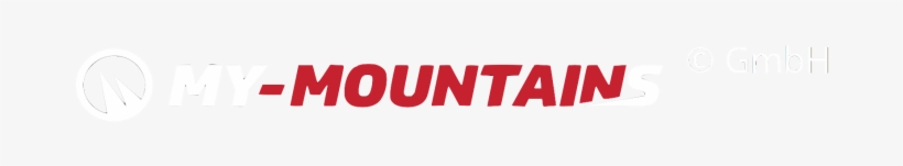 Logo My-mountains White And Red Official - Red Official, transparent png #4235123