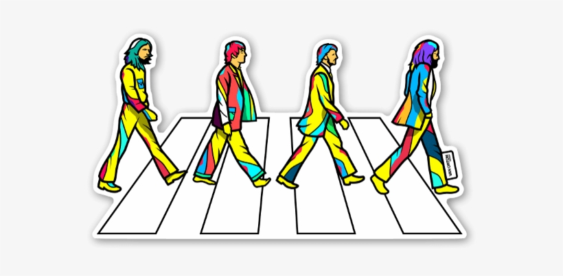 Abbey Road Stickers - Van Orton E Suas Obras, transparent png #4235146
