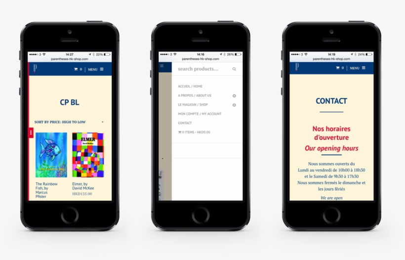 Latitude22n Parentheses Shop I Phone Screen - Iphone, transparent png #4235384