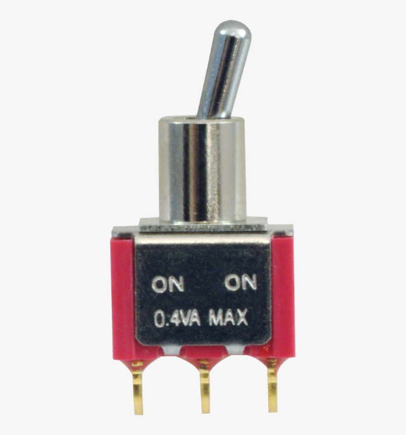 Carling, Mini Toggle, Spdt, On-on, Pc Mount, - Switch Carling Mini Toggle Spdt, transparent png #4235683