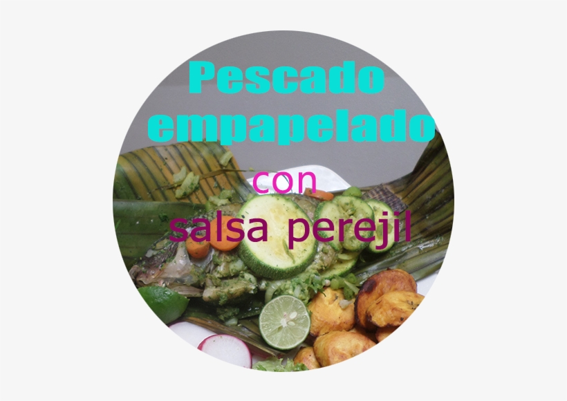 Pescado Empapelado Con Salsa Perejil - Mayarí, transparent png #4236009