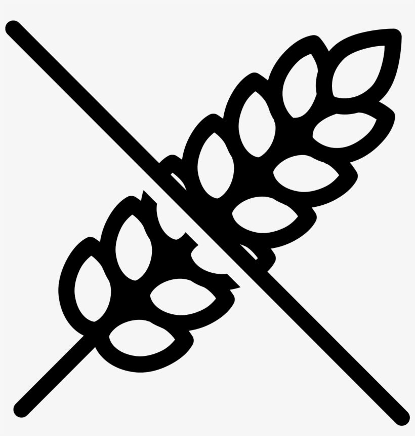 No Gluten Icon - Icone Gluten, transparent png #4236019