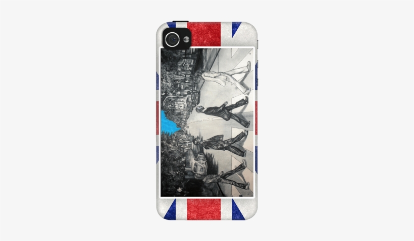 The Beatles Abbey Road Case For Iphone 4/4s - Iphone, transparent png #4236052