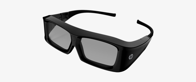 Hp 3d Active Shutter Glasses - Shutter 3d Glasses, transparent png #4236119