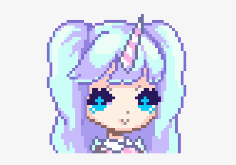 Cute Pixel Art Girl, transparent png #4236563