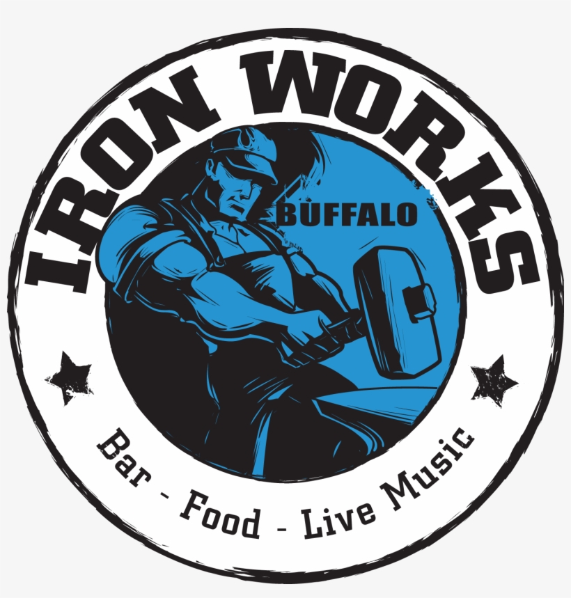 Buffalo Iron Works - Buffalo Iron Works Logo, transparent png #4236639