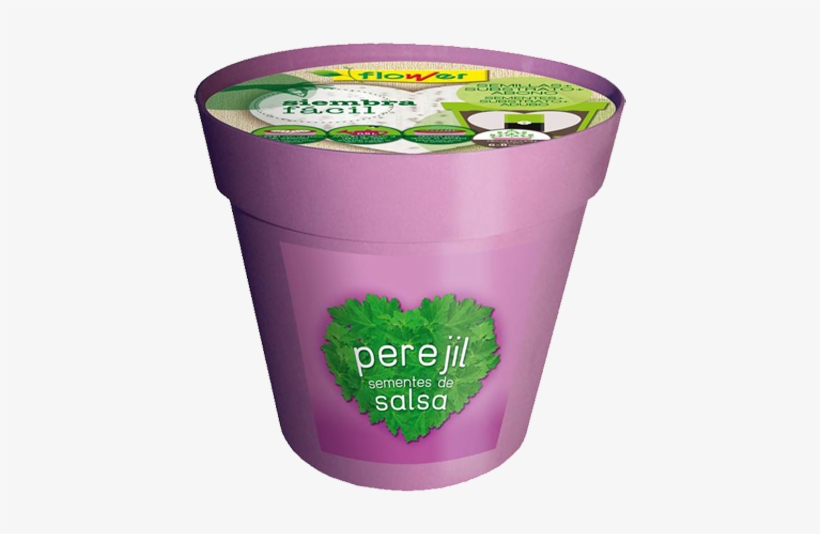 Siembra F Cil Maceta Perejil Flower Epoca Siembra Perejil - Flower Easy Planter Sowing Menta 51171 (garden , Gardening, transparent png #4236643
