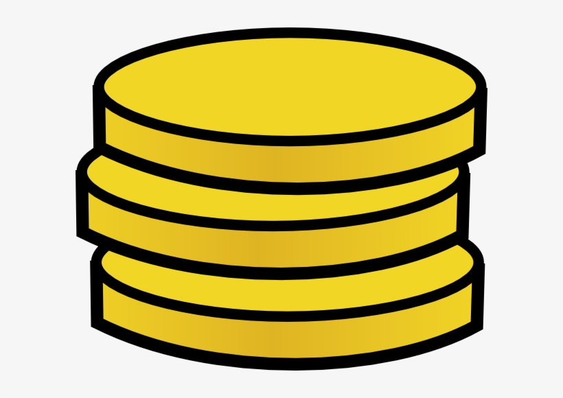 Pirate Clipart Gold Coin - Coins Drawing, transparent png #4236787