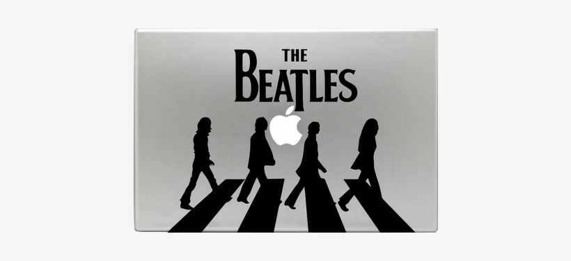The Beatles - Abbey Road - False The Beatles Wall Decal Rock Music Band Vinyl, transparent png #4236913