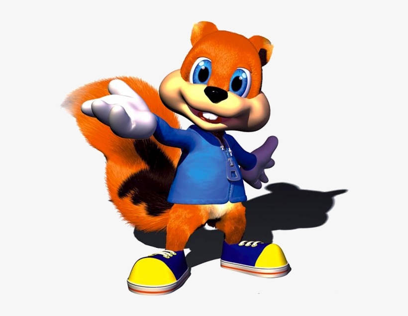 Conker The Squirrel - Conker's Bad Fur Day Transparent, transparent png #4236978