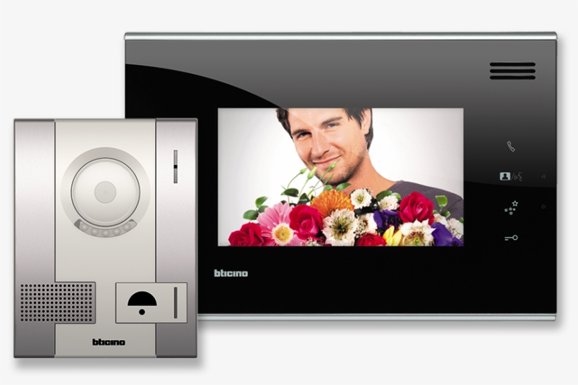 Legrand 2 Wire Video Intercom Kit - Bticino Intercom, transparent png #4237395