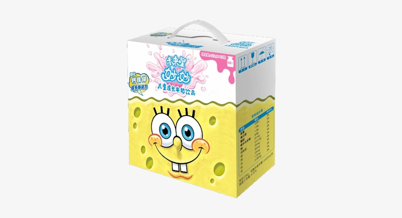 Inner Mongolia Mengniu Dairy Co - Nickelodeon Spongebob Squarepants Backpack, Blue, 16", transparent png #4237429