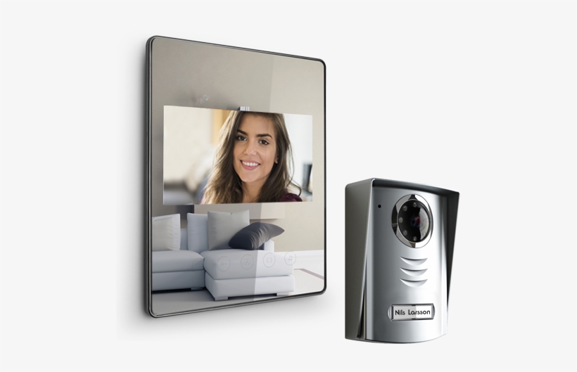 Interphone Vidéo Luta Extra Plat - Avidsen Luta, transparent png #4237699