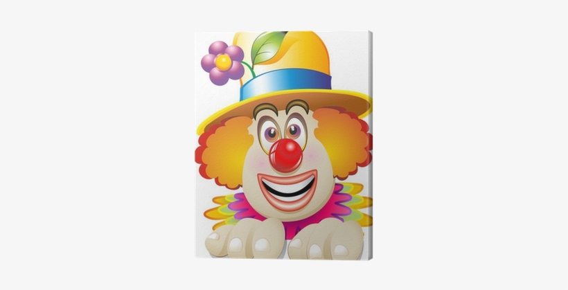Pagliaccio Faccia Maschera Carnival Clown's Face Vector - Bild Clown - Maske - Feste / Veranstaltungen, transparent png #4237968