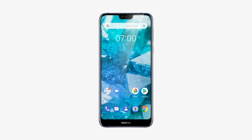 Nokia 7 - 1 Blue - Nokia 7.1, transparent png #4238116