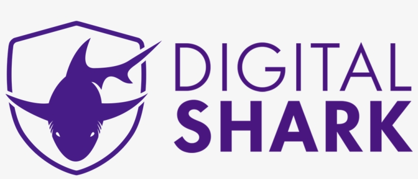 Digital Shark Logo - Illustration, transparent png #4238235