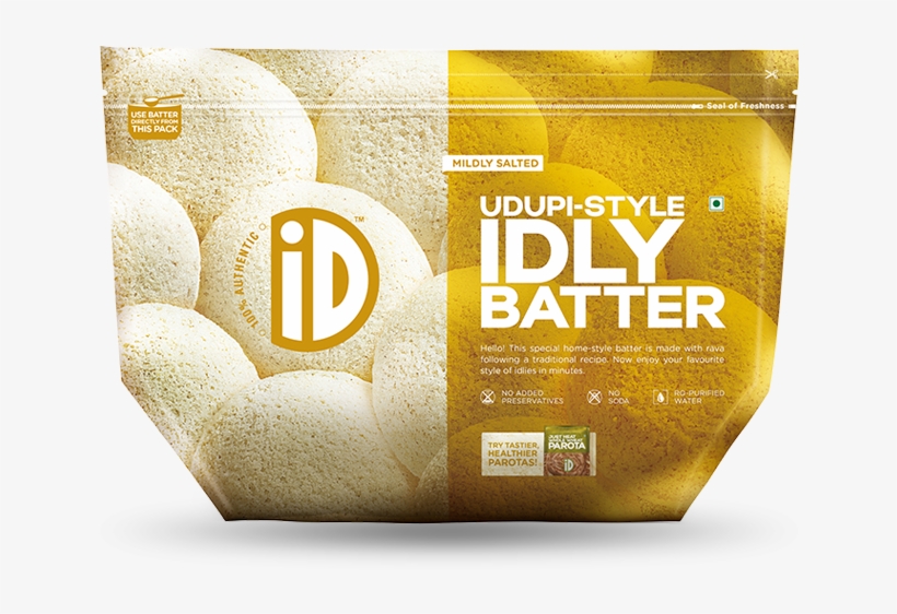 Udupi Idly Batter - Id Dosa Batter Online, transparent png #4238279