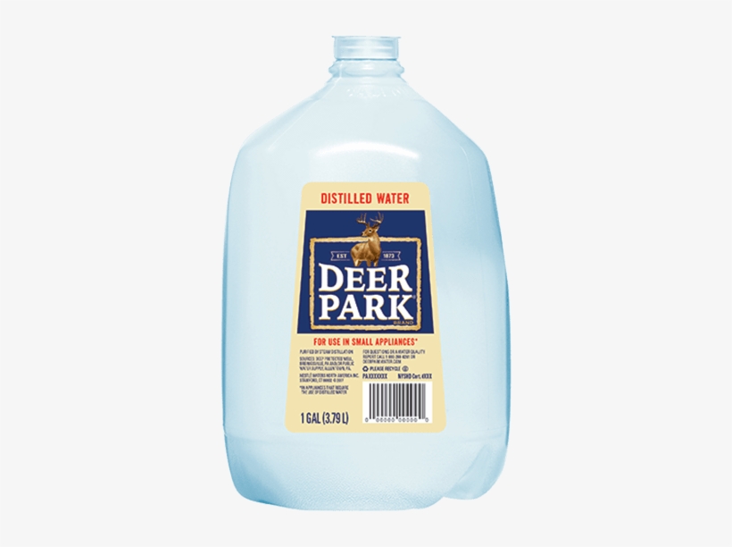 1 Gallon Jug Of Deer Park Distilled Water Deer Park Brand 100