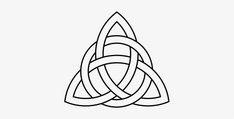 Clip Art Celts Triangle Knot Free - Celtic Knot, transparent png #4238393