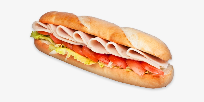 Turkey Club Sub - Gabriel Pizza, transparent png #4238827