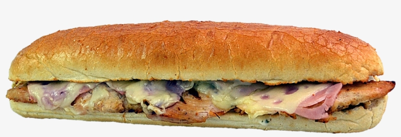 Chicken Cordon Bleu Sub - Fast Food, transparent png #4238921