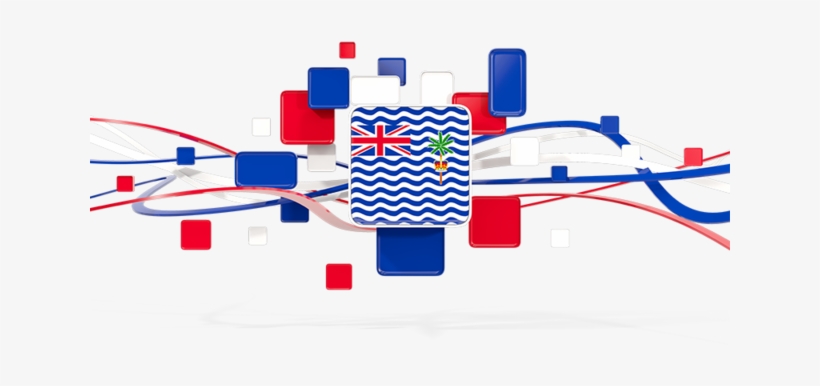 Square Pattern With Lines - British Indian Ocean Territory Flag, transparent png #4239977