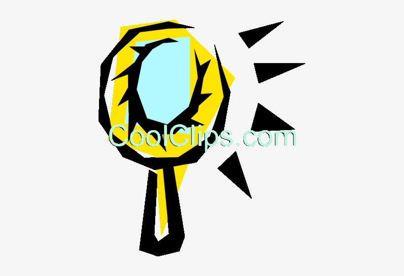Mirror Royalty Free Vector Clip Art Illustration - Good Luck Animation, transparent png #4240006