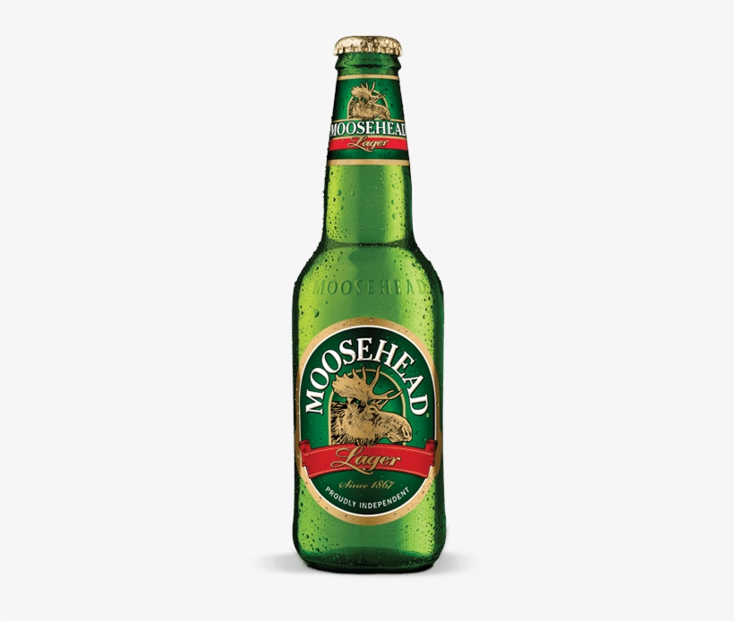 Moosehead Lager Is The Flagship Beer Of The Moosehead - Moosehead Beer, transparent png #4240035