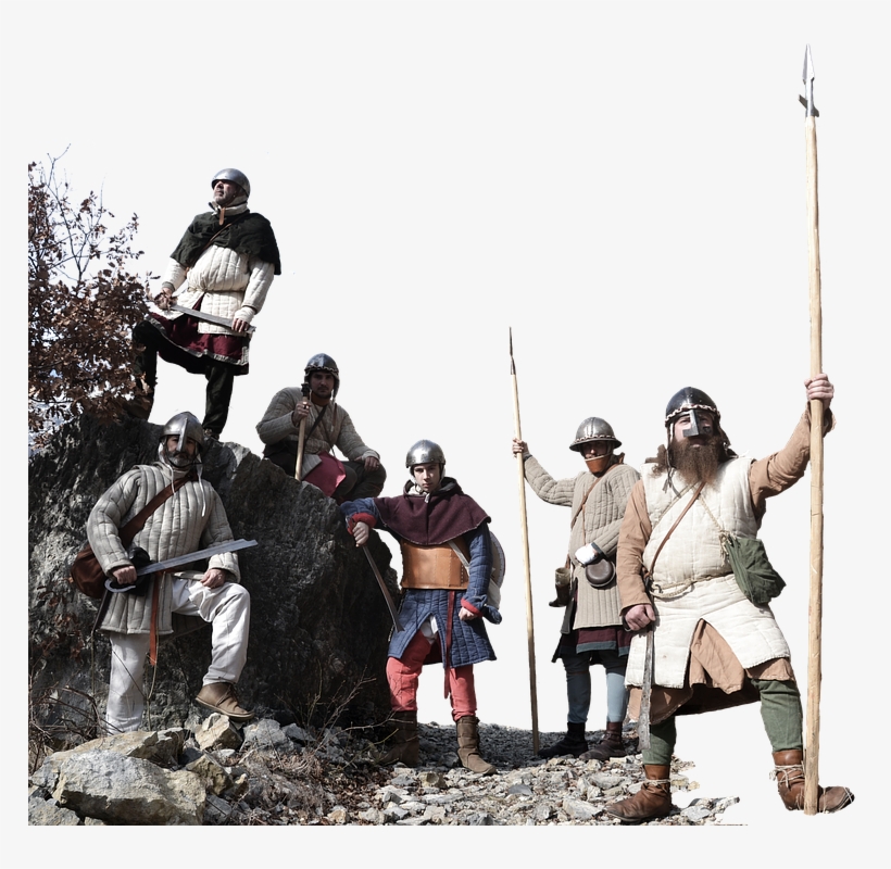 Middle Ages, Soldiers, Army, Feudal, Reenactment - Middle Ages, transparent png #4240266