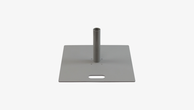 Steel Plate 22"x22"/40lb With Umbrella - Table, transparent png #4240335