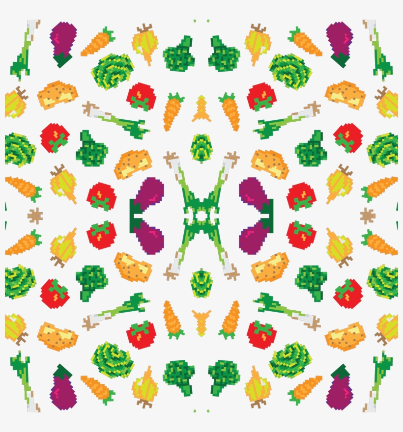 Pixel Vegetables, transparent png #4240541